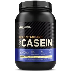 Протеин Optimum Nutrition 100% Casein Gold Standard, 909 гр., кремовая ваниль