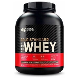 Протеин Optimum Nutrition 100% Whey Gold Standard, 2353 гр., двойной шоколад
