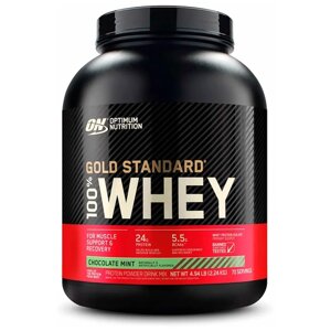 Протеин Optimum Nutrition 100% Whey Gold Standard, 2353 гр., шоколад-мята