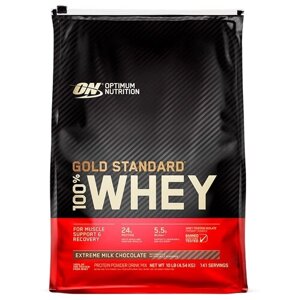 Протеин Optimum Nutrition 100% Whey Gold Standard, 4540 гр., молочный шоколад