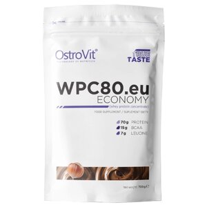 Протеин OstroVit Economy WPC80. eu, 700 гр., лесной орех