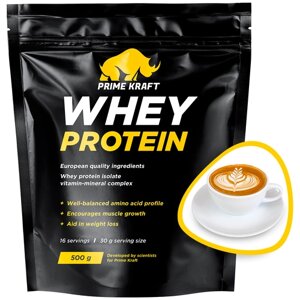 Протеин Prime Kraft Whey, 500 гр., капучино