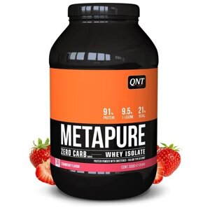 Протеин QNT Metapure Zero Carb, 908 гр., клубника