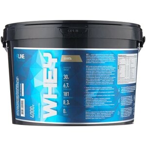 Протеин RLINESportNutrition Whey, 4000 гр., ваниль