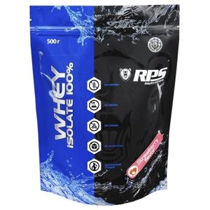 Протеин RPS Nutrition Whey Isolate 100%500 гр., клубника