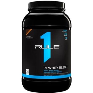 Протеин Rule 1 Whey Blend, 897 гр., шоколадно-арахисовое масло