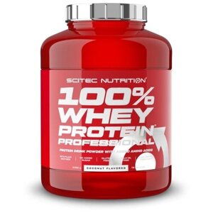 Протеин Scitec Nutrition 100% Whey Protein Professional, 2350 гр., кокос