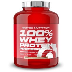 Протеин Scitec Nutrition 100% Whey Protein Professional, 2350 гр., шоколадное печенье с кремом