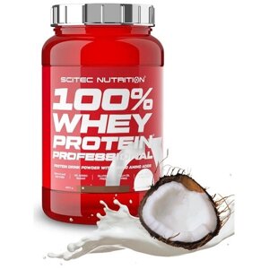 Протеин Scitec Nutrition 100% Whey Protein Professional, 920 гр., кокос