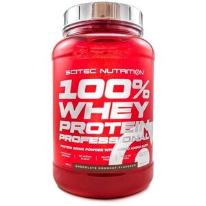 Протеин Scitec Nutrition 100% Whey Protein Professional, 920 гр., шоколад-кокос