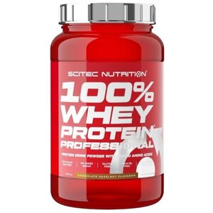 Протеин Scitec Nutrition 100% Whey Protein Professional, 920 гр., шоколад с фундуком