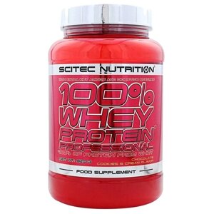 Протеин Scitec Nutrition 100% Whey Protein Professional, 920 гр., шоколадное печенье-крем