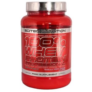Протеин Scitec Nutrition 100% Whey Protein Professional, 920 гр., ваниль-ягода