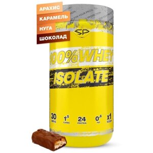 Протеин STEELPOWER 100% Whey Isolate, 900 гр., сникерс