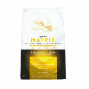 Протеин Syntrax Matrix 2.0 907 г - банановый крем