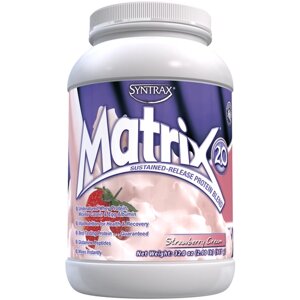 Протеин SynTrax Matrix, 907 гр., клубничный крем
