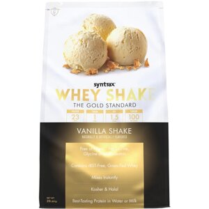 Протеин SynTrax Whey Shake, 907 гр., ванильный коктейль