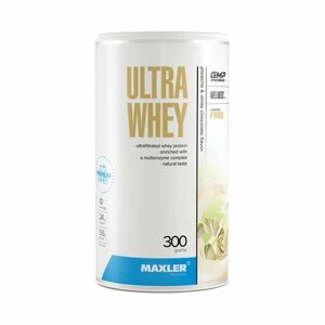 Протеин сывороточный для мужчин и женщин Maxler Ultra Whey 300г Фисташки-Белый шоколад