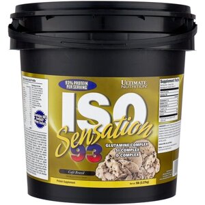 Протеин Ultimate Nutrition ISO Sensation 93, 2270 гр., бразильский кофе