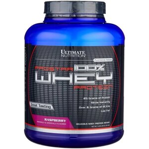 Протеин Ultimate Nutrition Prostar 100% Whey Protein, 2390 гр., малина