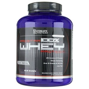 Протеин Ultimate Nutrition Prostar 100% Whey Protein, 2390 гр., ром-изюм