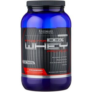 Протеин Ultimate Nutrition Prostar 100% Whey Protein, 907 гр., клубника