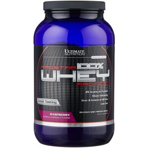 Протеин Ultimate Nutrition Prostar 100% Whey Protein, 907 гр., малина