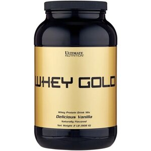 Протеин Ultimate Nutrition Whey Gold, 908 гр., восхитительная ваниль