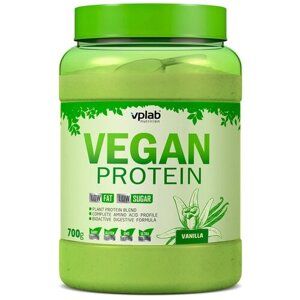 Протеин vplab Vegan Protein, 700 гр., ваниль