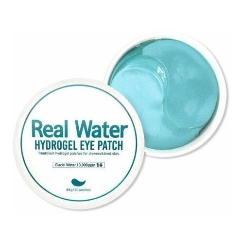 Prreti: Патчи гидрогелевые увлажняющие с ледниковой водой Real Water Hydrogel Eye Patch, 60 шт