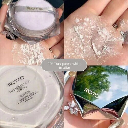 Пудра для макияжа ROTO Water Sensation,04 Light Sensitive Powder (жемчужный)