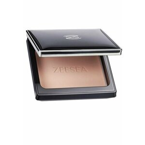 Пудра компактная, Zeesea, Refreshing silky powder, тон M02 Natural Skin Tone натуральный, 8 г