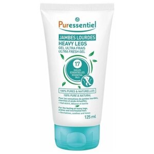 Puressentiel Гель для ног Легкие ноги 17 эфирных масел, 125 мл