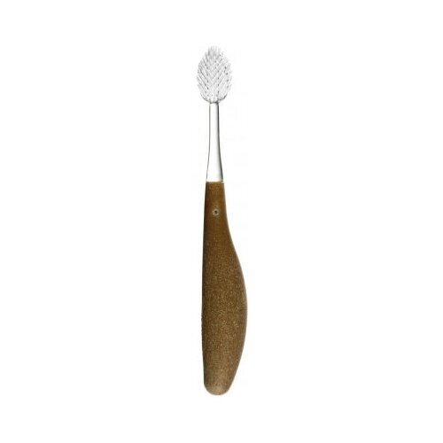 Radius Toothbrush Зубная щетка Source с деревянной ручкой коричневая, 1 шт