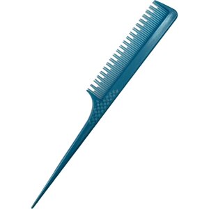 Расческа для мелирования волос с хвостиком Valexa 21.5см, голубая, 1шт