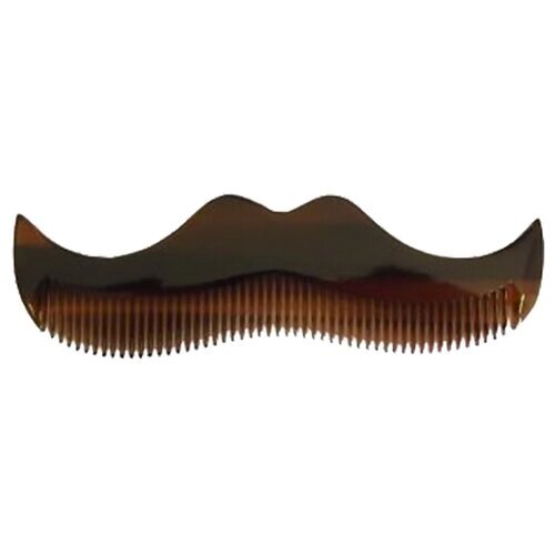 Расческа для усов и бороды Morgan's Moustache Comb Amber