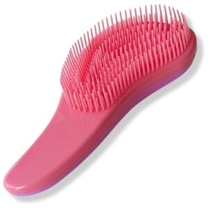 Расческа массажная для волос (арт. Р-390) сиреневый/розовый