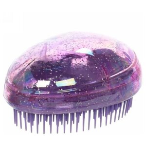 Расческа массажная компактная «Beauty Room», цвет фиолетовый в коробке, 8*6,5см