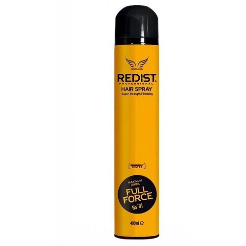 REDIST Professional Лак для волос экстрасильной фиксации Hair Spray Super Strength Finishing FULL FORCE, 400 мл