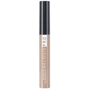 Relouis Гель для бровей Pro Waterproof Color Brow Gel, 6 г, 01, blonde