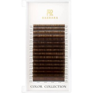 Ресницы BARBARA Black-Dark Chocolate C 0.07 7-15mm