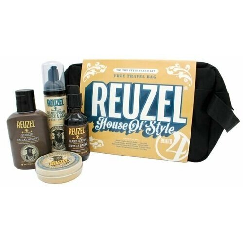 Reuzel набор для ухода за бородой Try the Style Beard Kit