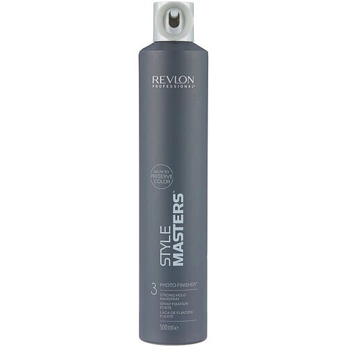 Revlon Professional лак для волос Style masters Photo finisher, сильная фиксация, 500 мл