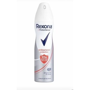 Rexona дезодорант спрей женский Антибактериальная защита, защита от пота и запаха 48 часов,200 мл/ Рексона