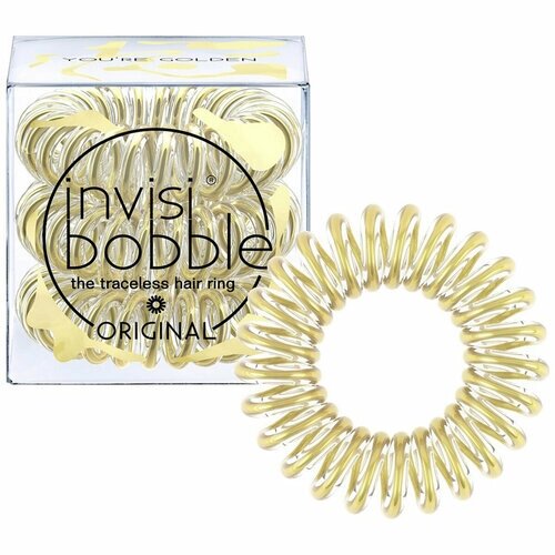 Резинка-браслет для волос Invisibobble Original Time To Shine You`re Golden