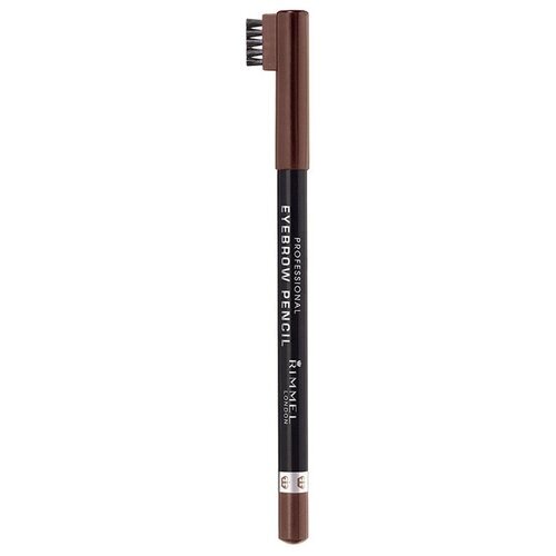 Rimmel Карандаш для бровей Professional Eyebrow Pencil, оттенок 001, dark brown