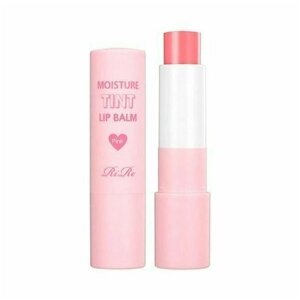 RiRe Оттеночный бальзам для губ с маслом шиповника Moisture Tint Lip Balm #01 Pink