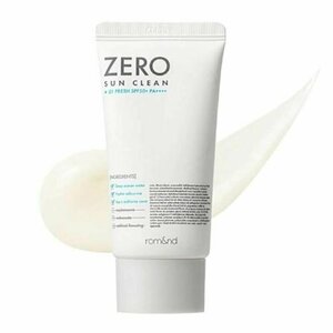 Rom&nd Zero Sun Clean Лёгкий освежающий солнцезащитный крем PA