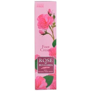 Rose of Bulgaria Крем для ног с розовой водой, 75 мл