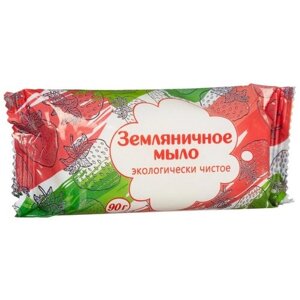 Ростовский мыловаренный завод Мыло кусковое Земляничное, 90 г